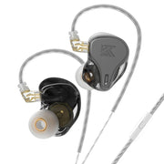 KZ-DQ6S Cuffie In-Ear con subwoofer dinamico a tre unità, With Microphone, Without Microphone