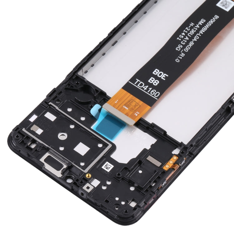 Schermo LCD originale per Samsung Galaxy A13 5G SM-A136U con digitalizzatore e cornice EDA003284203 C1079