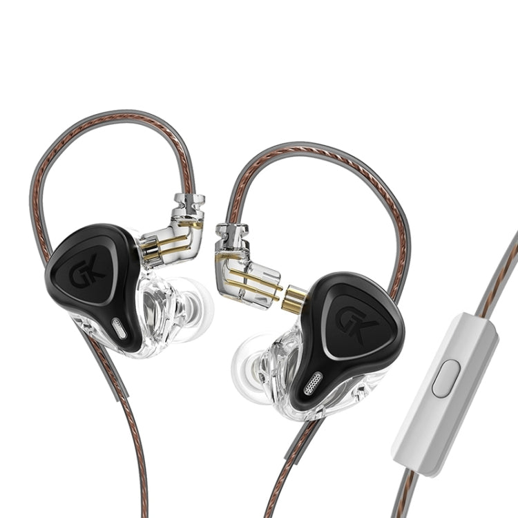 Cuffie in-ear con subwoofer dinamico GK G5, With Microphone, Without Microphone