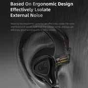 Cuffie in-ear con subwoofer dinamico GK G5, With Microphone, Without Microphone