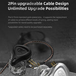 Cuffie in-ear con subwoofer dinamico GK G5, With Microphone, Without Microphone