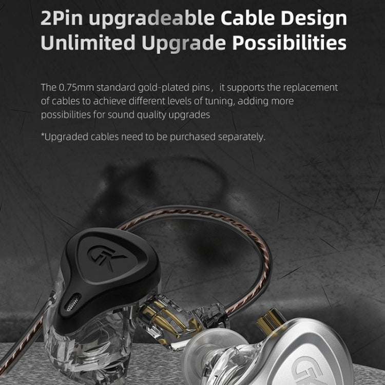 Cuffie in-ear con subwoofer dinamico GK G5, With Microphone, Without Microphone