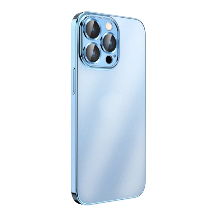 Custodia per telefono antiurto con hardware smerigliato placcato, For iPhone 14, For iPhone 14 Plus, For iPhone 14 Pro, For iPhone 14 Pro Max