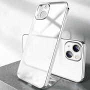Cassa del telefono antiurto smerigliata di placcatura, For iPhone 14, For iPhone 14 Plus, For iPhone 14 Pro, For iPhone 14 Pro Max