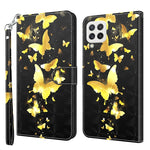 Custodia per cellulare in pelle flip modello pittura 3D, For Samsung Galaxy A22 4G / M32 4G, For Sony Xperia 1 IV