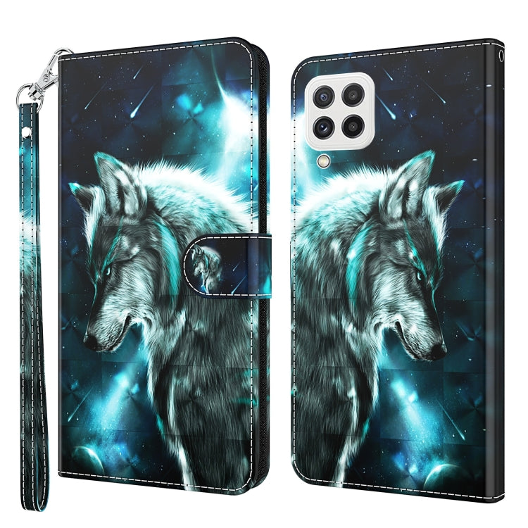 Custodia per cellulare in pelle flip modello pittura 3D, For Samsung Galaxy A22 4G / M32 4G, For Sony Xperia 1 IV