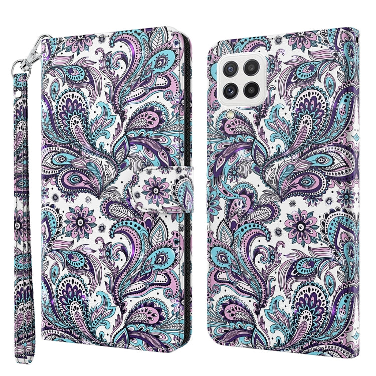Custodia per cellulare in pelle flip modello pittura 3D, For Samsung Galaxy A22 4G / M32 4G, For Sony Xperia 1 IV