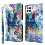 Custodia per cellulare in pelle flip modello pittura 3D, For Samsung Galaxy A22 4G / M32 4G, For Sony Xperia 1 IV