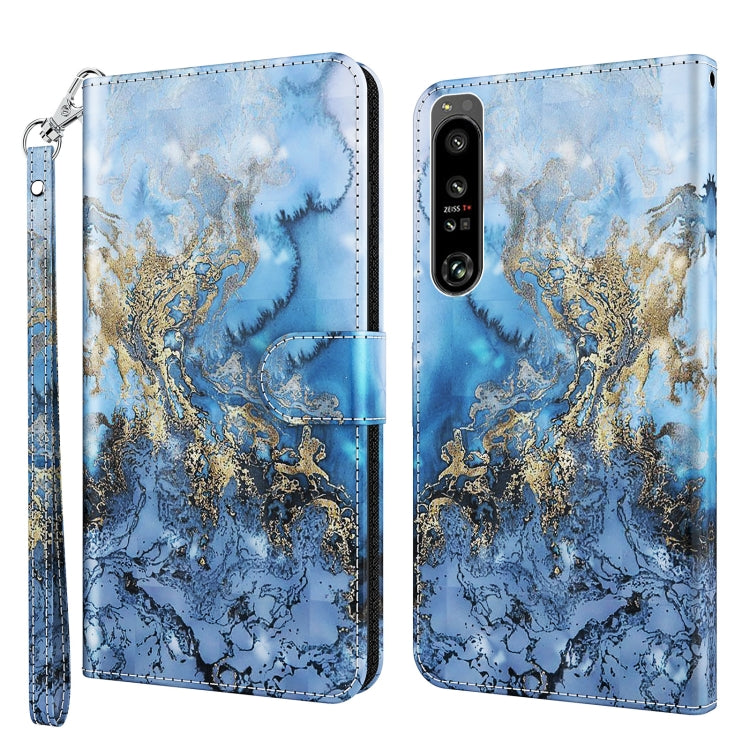 Custodia per cellulare in pelle flip modello pittura 3D, For Samsung Galaxy A22 4G / M32 4G, For Sony Xperia 1 IV