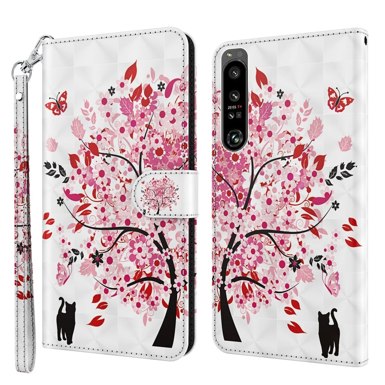Custodia per cellulare in pelle flip modello pittura 3D, For Samsung Galaxy A22 4G / M32 4G, For Sony Xperia 1 IV