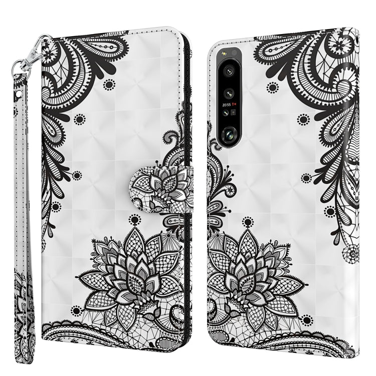Custodia per cellulare in pelle flip modello pittura 3D, For Samsung Galaxy A22 4G / M32 4G, For Sony Xperia 1 IV