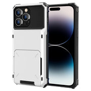Custodia protettiva per armatura robusta antiurto resistente ai graffi con slot per schede, For iPhone 14 Pro Max