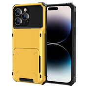 Custodia protettiva per armatura robusta antiurto resistente ai graffi con slot per schede, For iPhone 14 Pro Max