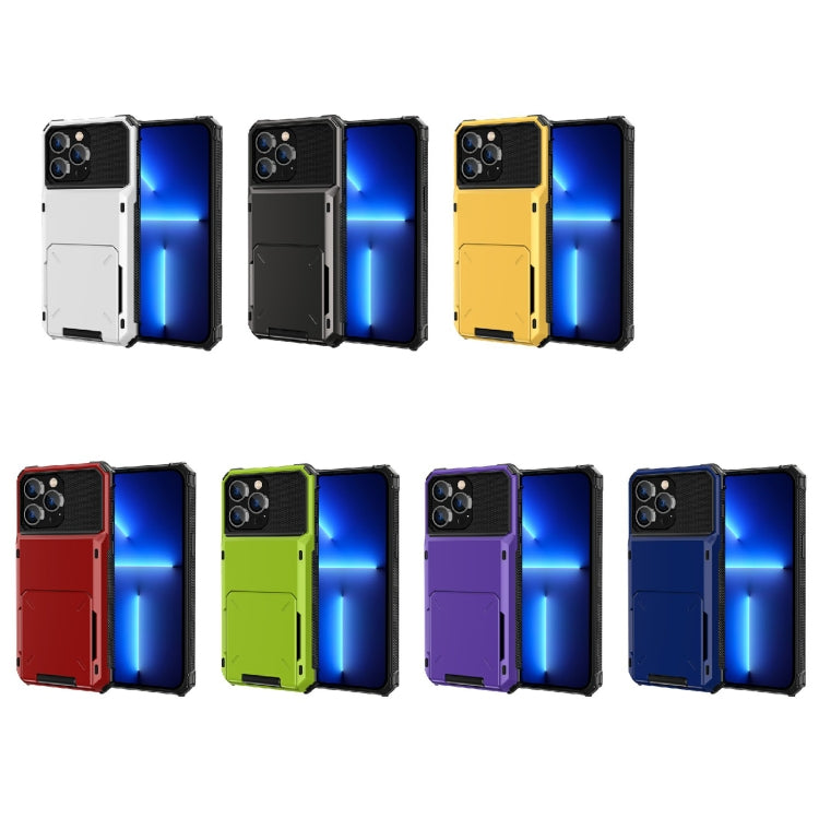 Custodia protettiva con slot carte per iPhone 14 Pro Max