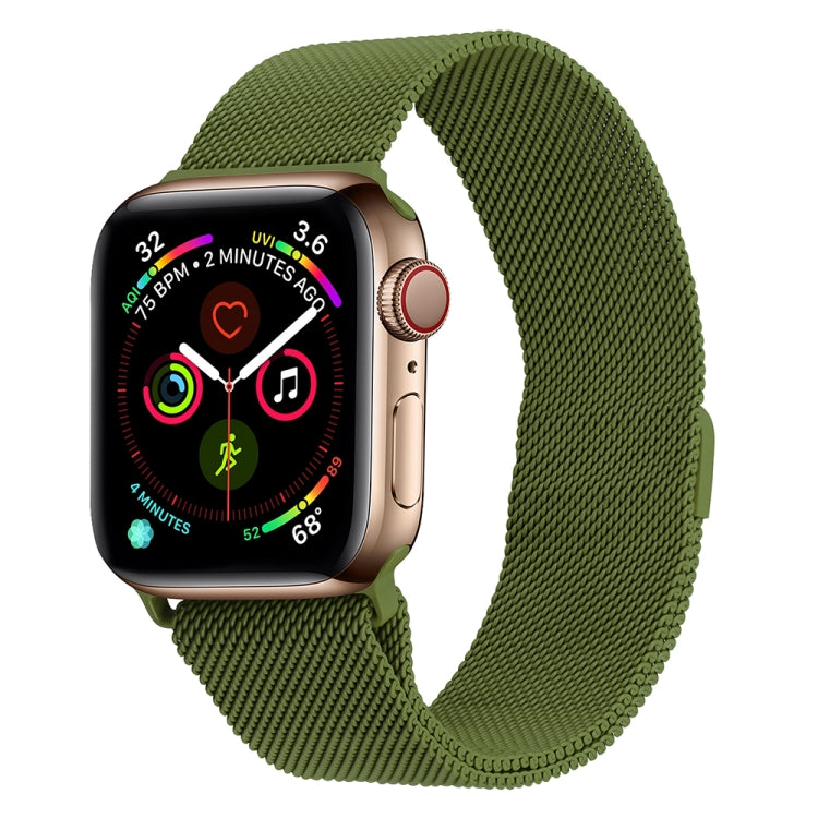 Cinturino per orologio in acciaio inossidabile milanese per la serie Apple Watch, 7 45mm / 6&SE&5&4 44mm / 3&2&1 42mm