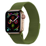 Cinturino per orologio in acciaio inossidabile milanese per la serie Apple Watch, 7 45mm / 6&SE&5&4 44mm / 3&2&1 42mm