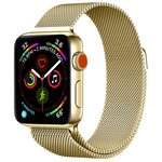 Cinturino per orologio in acciaio inossidabile milanese per la serie Apple Watch, 7 45mm / 6&SE&5&4 44mm / 3&2&1 42mm