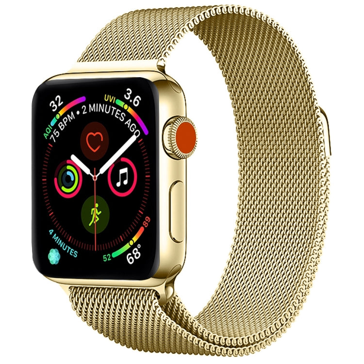 Cinturino per orologio in acciaio inossidabile milanese per la serie Apple Watch, 7 45mm / 6&SE&5&4 44mm / 3&2&1 42mm