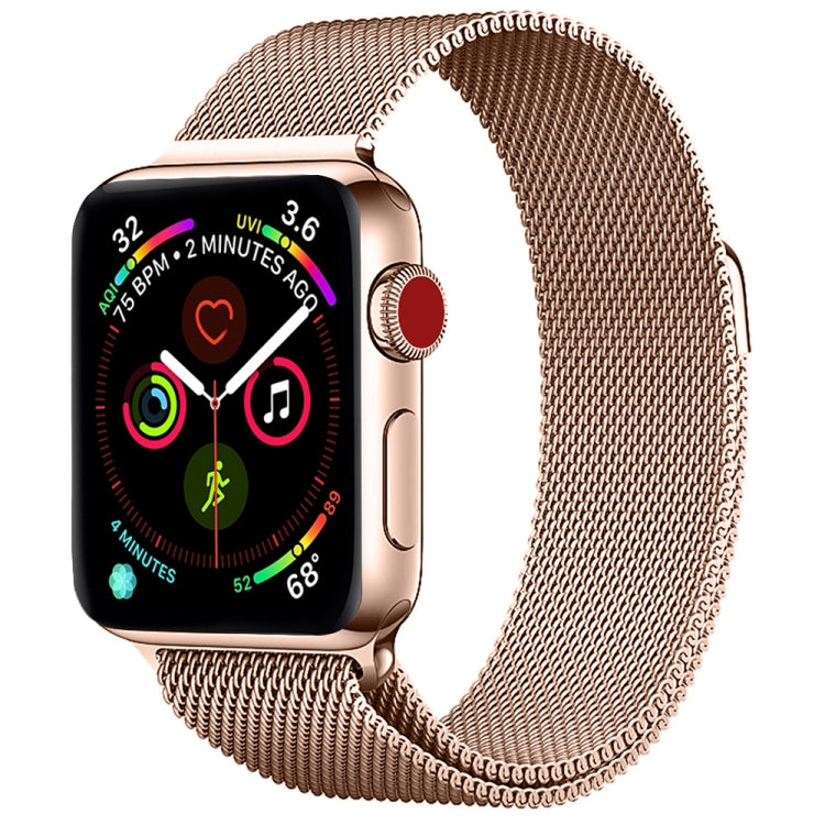 Cinturino per orologio in acciaio inossidabile milanese per la serie Apple Watch, 7 45mm / 6&SE&5&4 44mm / 3&2&1 42mm