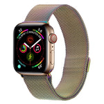 Cinturino per orologio in acciaio inossidabile milanese per la serie Apple Watch, 7 45mm / 6&SE&5&4 44mm / 3&2&1 42mm