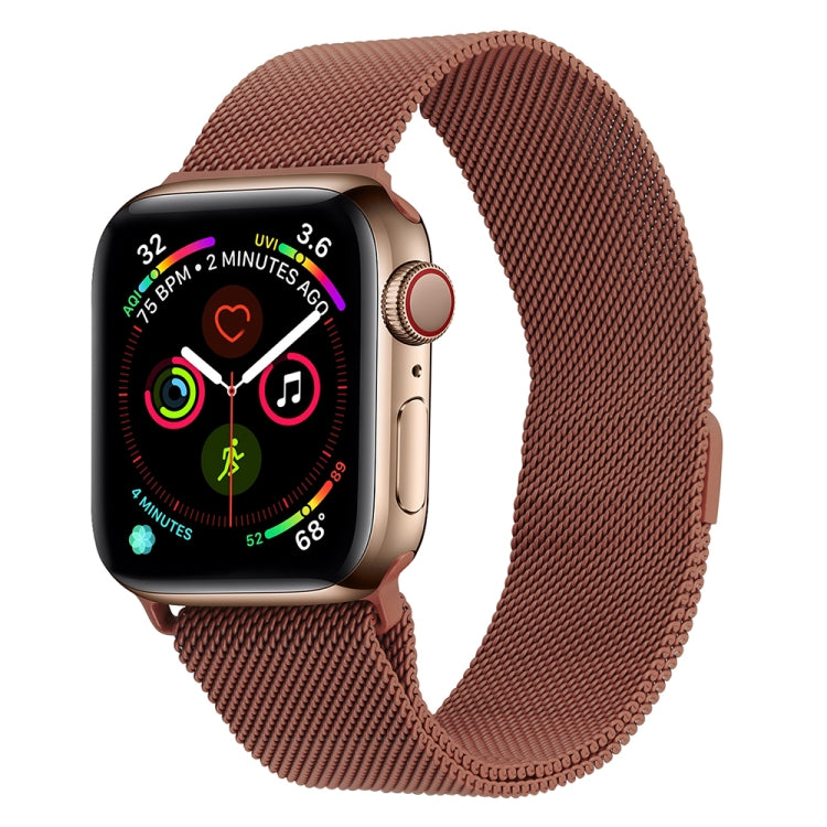 Cinturino per orologio in acciaio inossidabile milanese per la serie Apple Watch, 7 45mm / 6&SE&5&4 44mm / 3&2&1 42mm