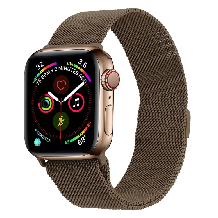 Cinturino per orologio in acciaio inossidabile milanese per la serie Apple Watch, 7 45mm / 6&SE&5&4 44mm / 3&2&1 42mm
