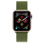 Cinturino per orologio in acciaio inossidabile milanese per la serie Apple Watch, 7 41mm / 6&SE&5&4 40mm / 3&2&1 38mm