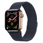 Cinturino per orologio in acciaio inossidabile milanese per la serie Apple Watch, 7 41mm / 6&SE&5&4 40mm / 3&2&1 38mm