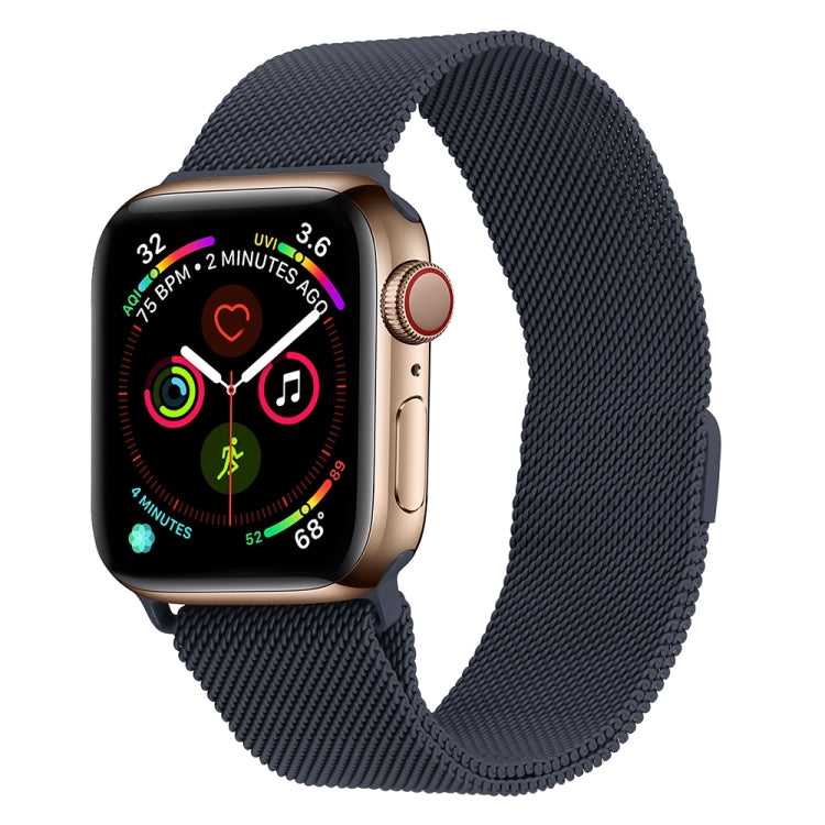 Cinturino per orologio in acciaio inossidabile milanese per la serie Apple Watch, 7 41mm / 6&SE&5&4 40mm / 3&2&1 38mm