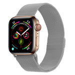Cinturino per orologio in acciaio inossidabile milanese per la serie Apple Watch, 7 41mm / 6&SE&5&4 40mm / 3&2&1 38mm