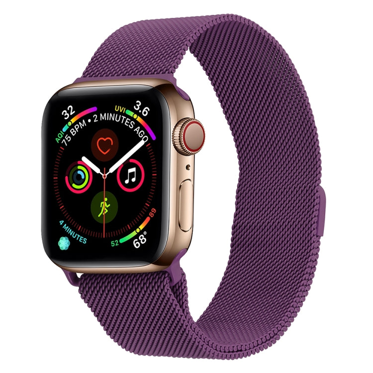 Cinturino per orologio in acciaio inossidabile milanese per la serie Apple Watch, 7 41mm / 6&SE&5&4 40mm / 3&2&1 38mm