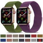 Cinturino per orologio in acciaio inossidabile milanese per la serie Apple Watch, 7 41mm / 6&SE&5&4 40mm / 3&2&1 38mm