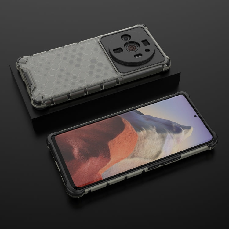 PC a nido d'ape antiurto + custodia per telefono in TPU, For Xiaomi 12S Ultra 5G