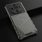 PC a nido d'ape antiurto + custodia per telefono in TPU, For Xiaomi 12S Ultra 5G