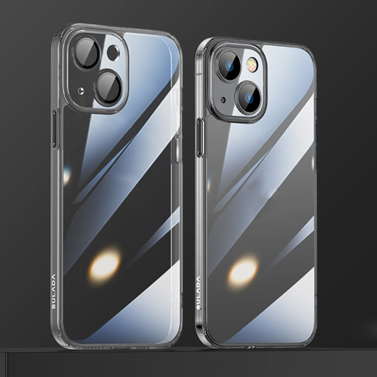 SULADA Crytal Steel Series Diamond Glass + Custodia per telefono in TPU, For iPhone 13, For iPhone 13 Pro, For iPhone 13 Pro Max, For iPhone 12, For iPhone 12 Pro, For iPhone 12 Pro Max