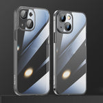 Custodia TPU con vetro antigraffio per iPhone 12 e 13