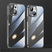 SULADA Crytal Steel Series Diamond Glass + Custodia per telefono in TPU, For iPhone 13, For iPhone 13 Pro, For iPhone 13 Pro Max, For iPhone 12, For iPhone 12 Pro, For iPhone 12 Pro Max