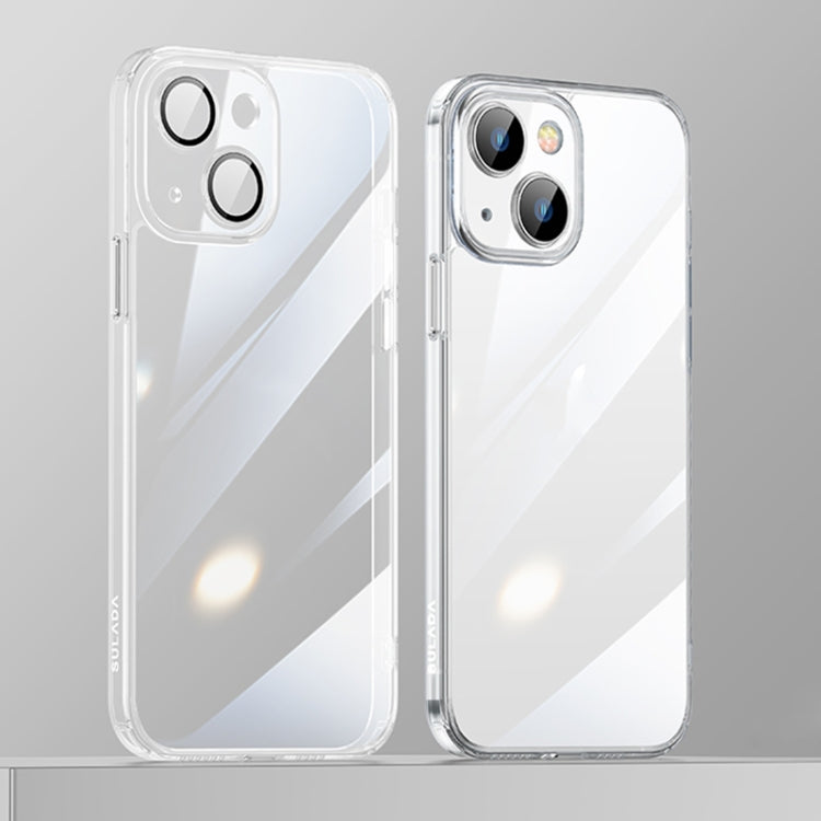 Custodia TPU con vetro antigraffio per iPhone 12 e 13