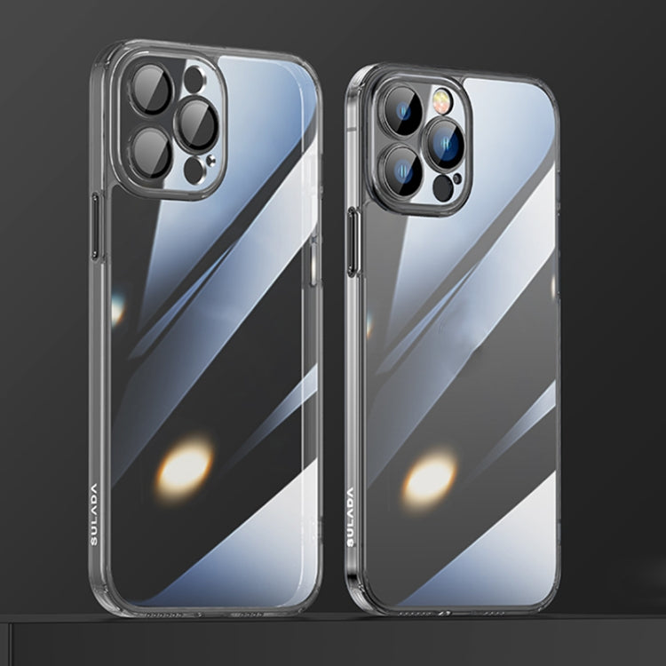 Custodia TPU con vetro antigraffio per iPhone 12 e 13