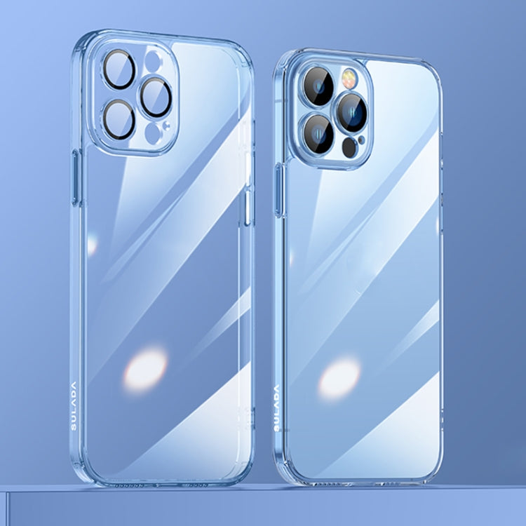 Custodia TPU con vetro antigraffio per iPhone 12 e 13