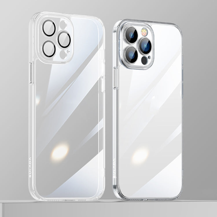 Custodia TPU con vetro antigraffio per iPhone 12 e 13