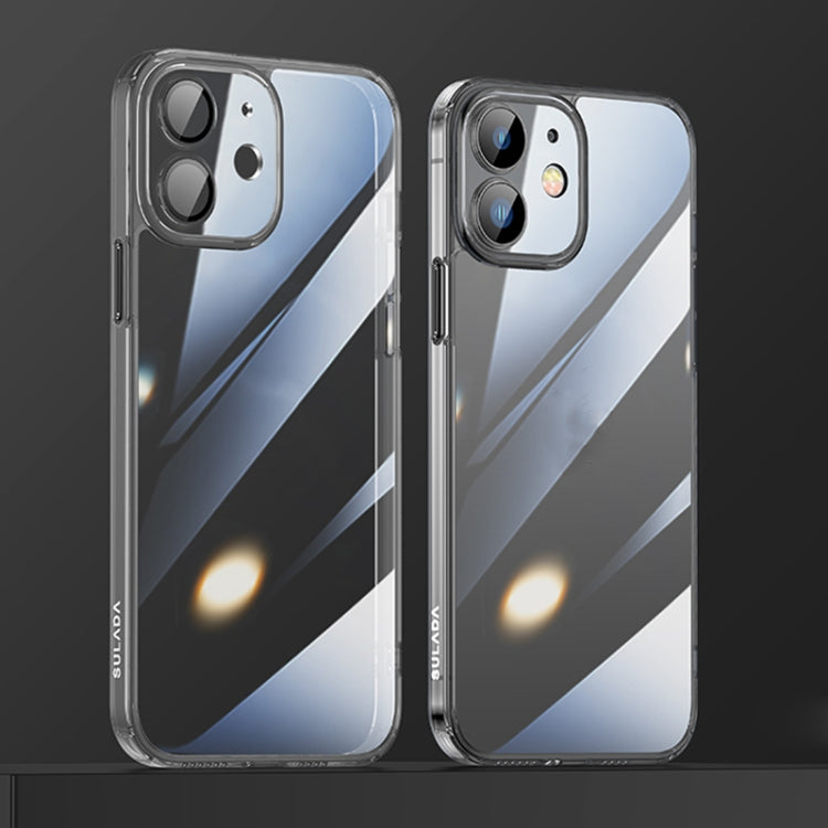 Custodia TPU con vetro antigraffio per iPhone 12 e 13