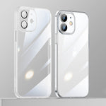 Custodia TPU con vetro antigraffio per iPhone 12 e 13