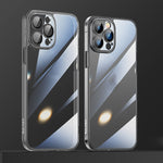 Custodia TPU con vetro antigraffio per iPhone 12 e 13