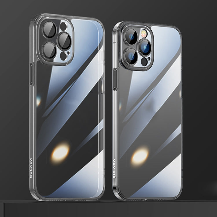 Custodia TPU con vetro antigraffio per iPhone 12 e 13