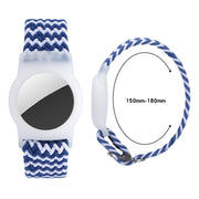 Tracking Locator Nylon Weave Wristband Custodia in TPU anti-smarrimento per Apple Airtag