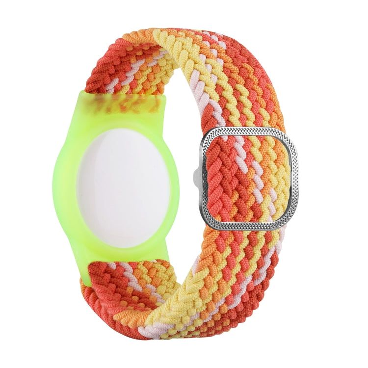 Tracking Locator Nylon Weave Wristband Custodia in TPU anti-smarrimento per Apple Airtag