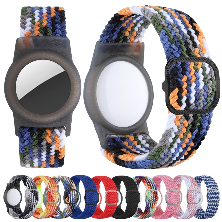 Tracking Locator Nylon Weave Wristband Custodia in TPU anti-smarrimento per Apple Airtag