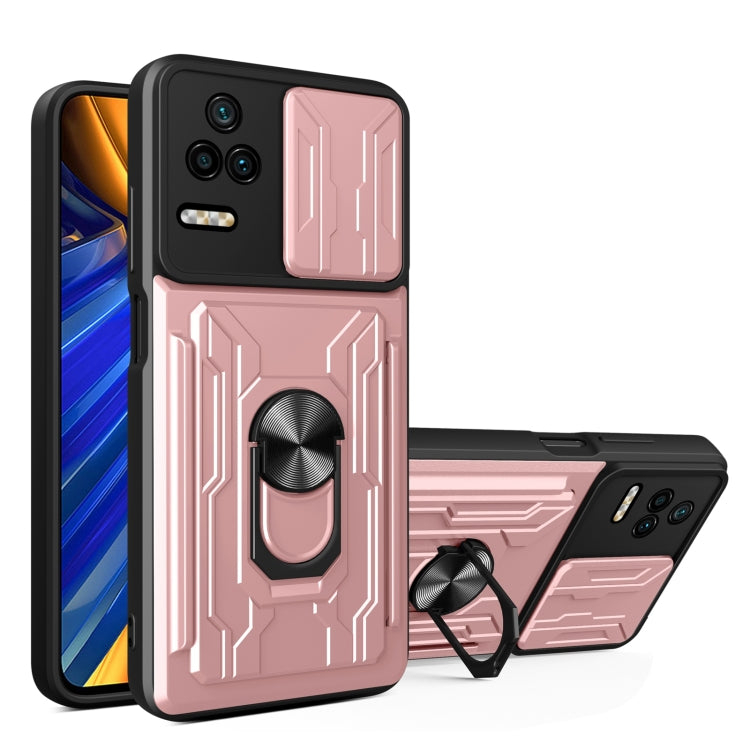 Custodia per telefono con scheda Camshield scorrevole, For Xiaomi Poco F4/Redmi K40S