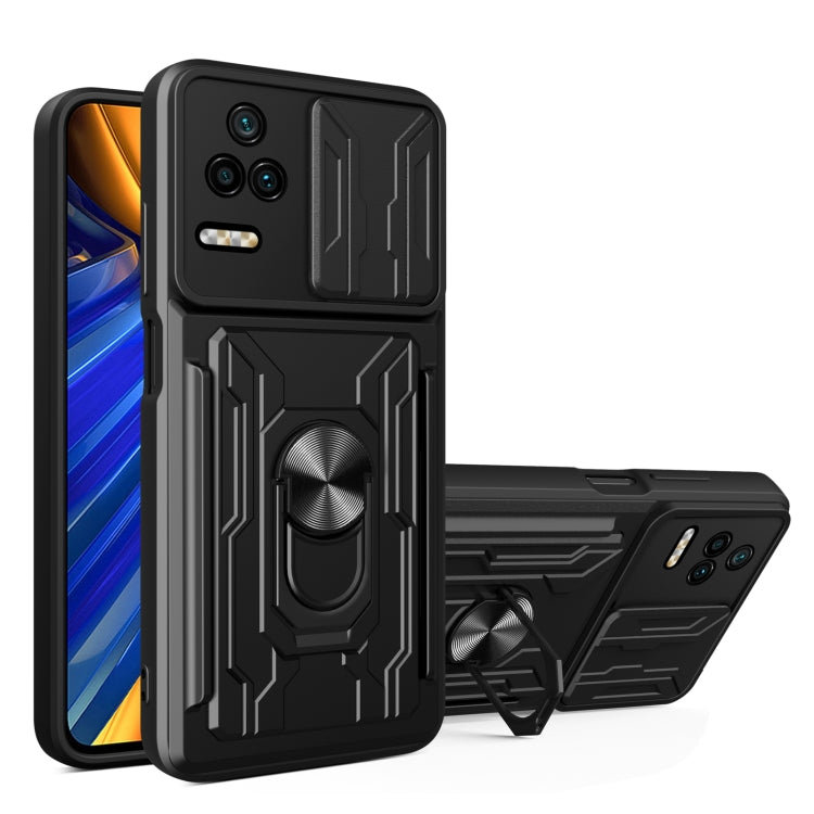 Custodia per telefono con scheda Camshield scorrevole, For Xiaomi Poco F4/Redmi K40S